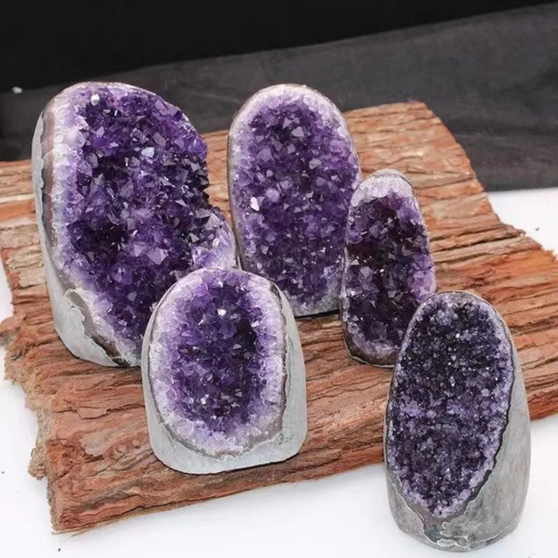 Uruguay Amethyst Cave Purple Deode Ornaments Treasure Basin
