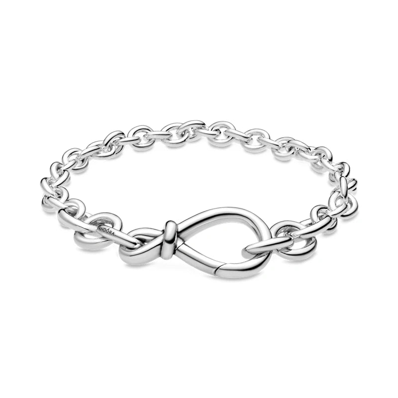 Charm Add-on Sterling Silver Pendant Bracelet
