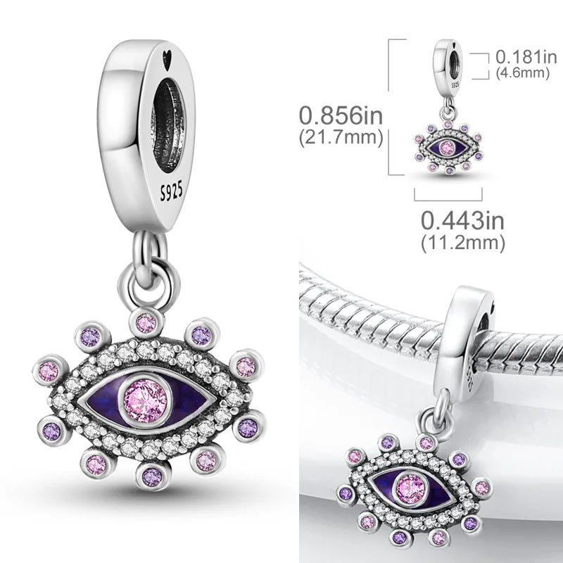 Purple Series Charms Bracelet