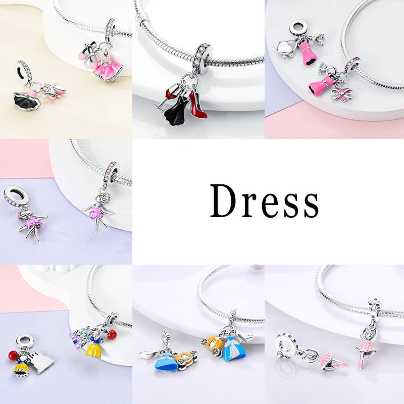 Pretty Lady Charm Pendants
