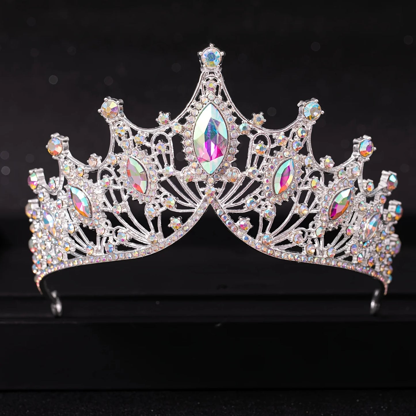 Royal Crystal Bridal Tiara Crowns