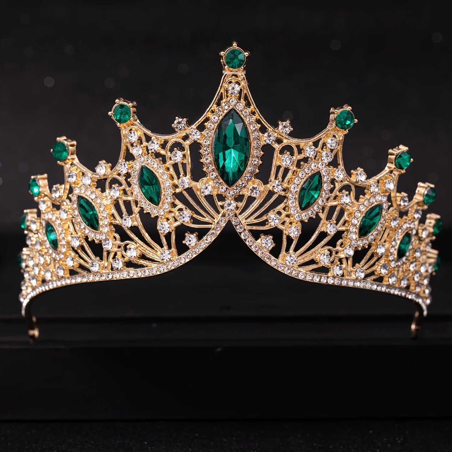 Royal Crystal Bridal Tiara Crowns