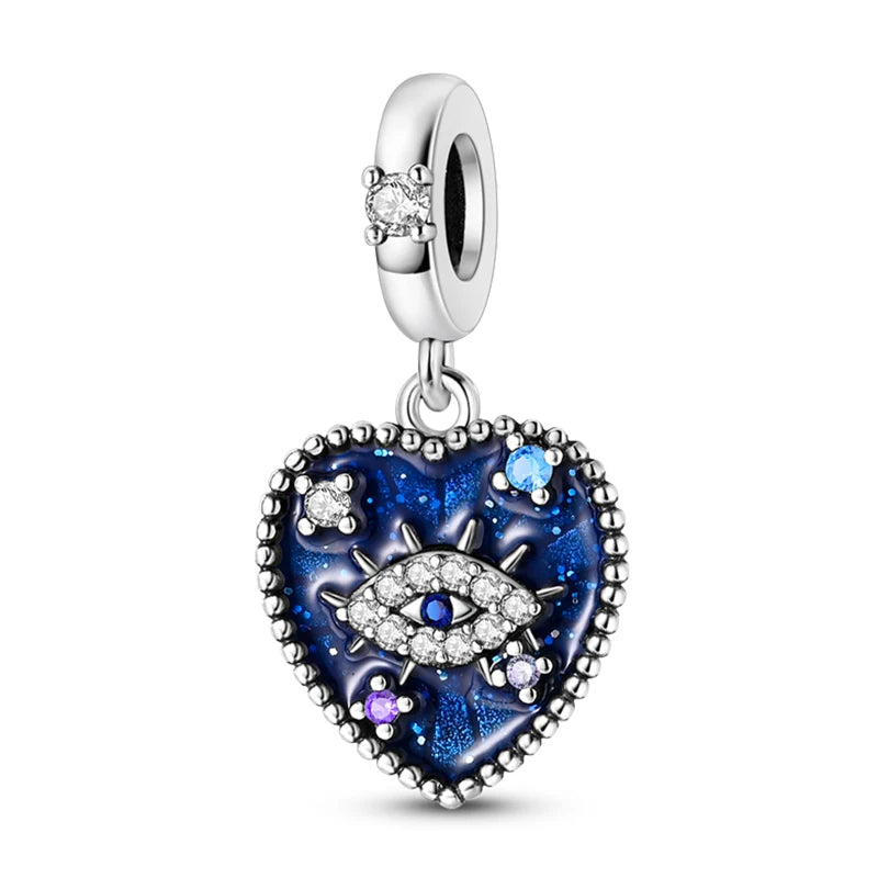 Sparkling Horus Eye Best Wishes Lucky Charms Pendants