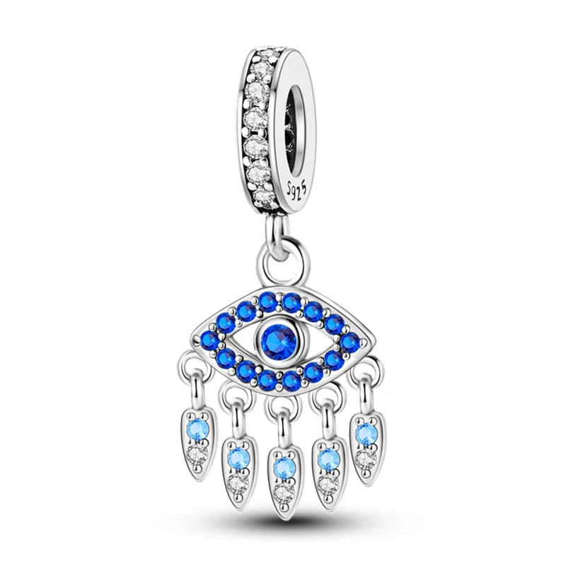 Sparkling Horus Eye Best Wishes Lucky Charms Pendants