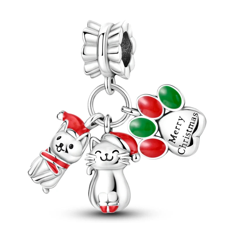 Red Cherry Strawberry Heart Warming Charm Pendants