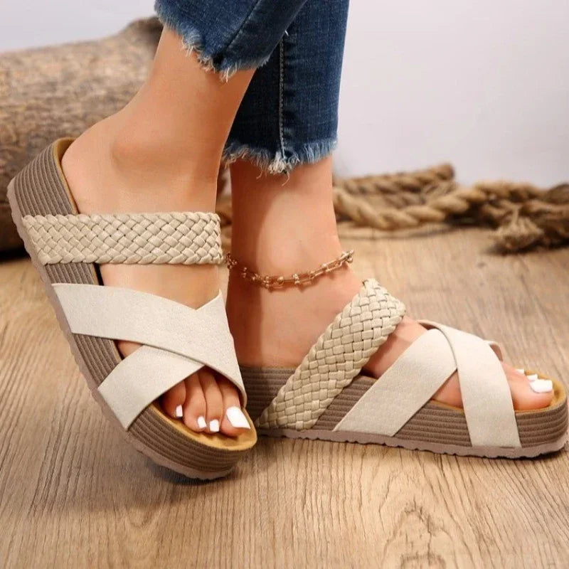Gladiator Platform Sandals