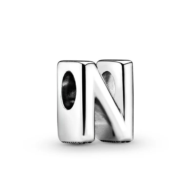 Beautiful 26 English Letters A-Z Random Combination Charm Beads