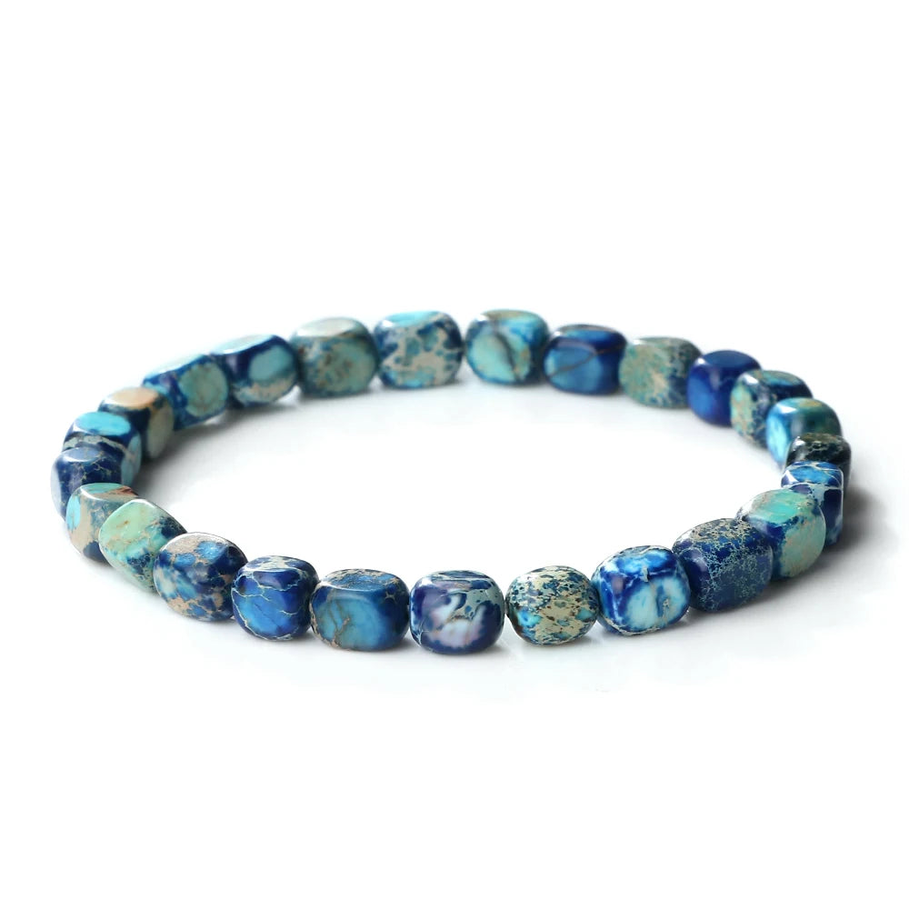 Legendary Grounding Multicolored Emperor Stone Bracelets