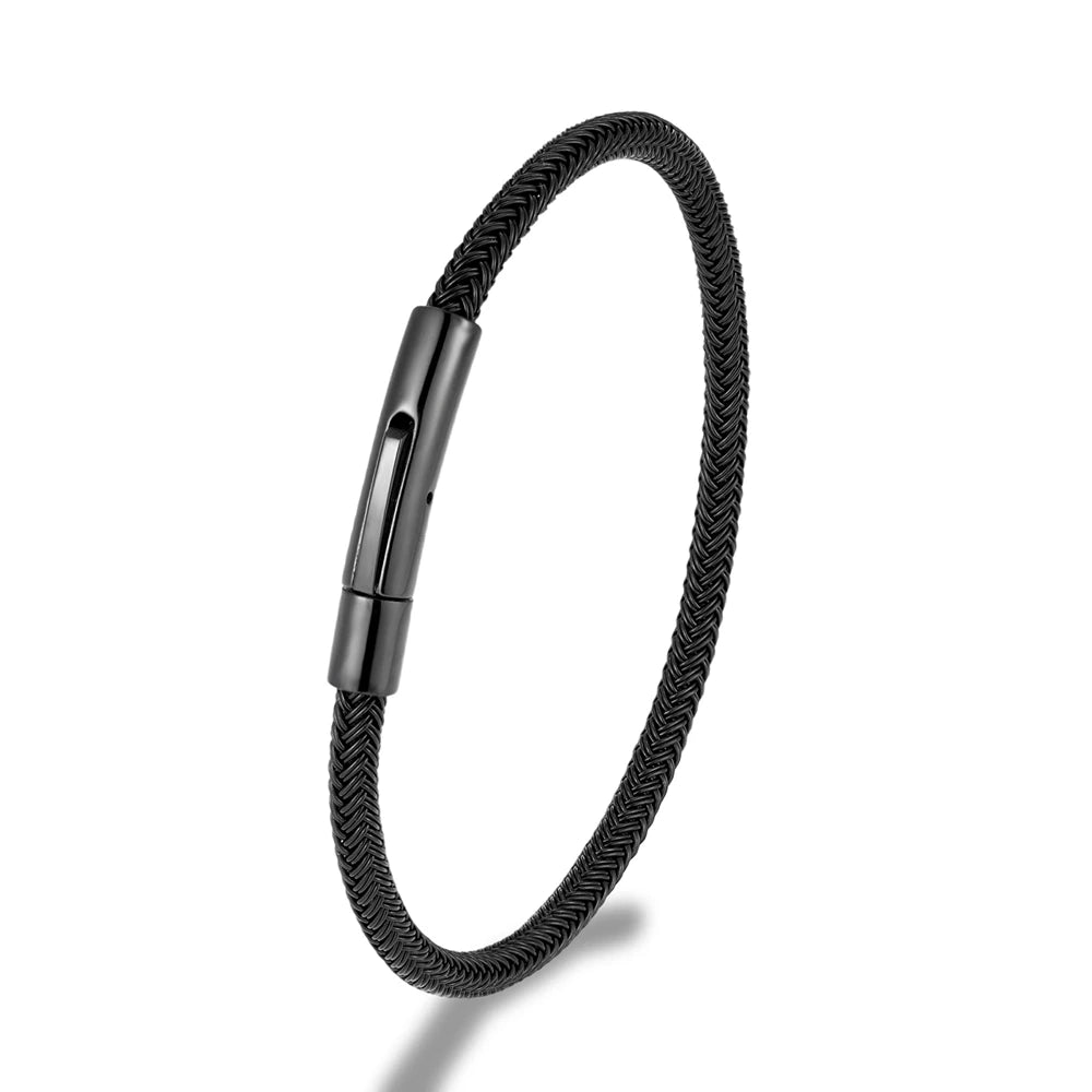 Exquisite Sleek Classic Cuff Charm Bracelet