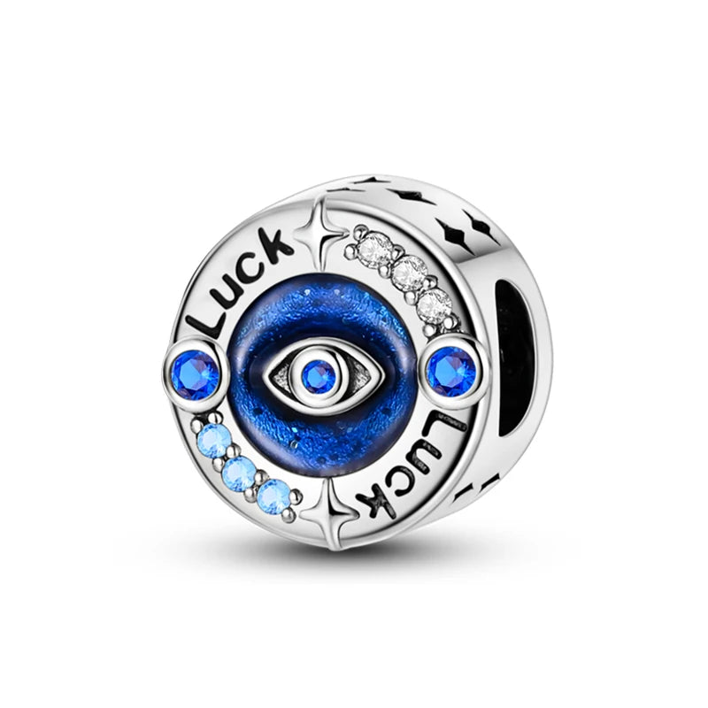 Sparkling Horus Eye Best Wishes Lucky Charms Pendants