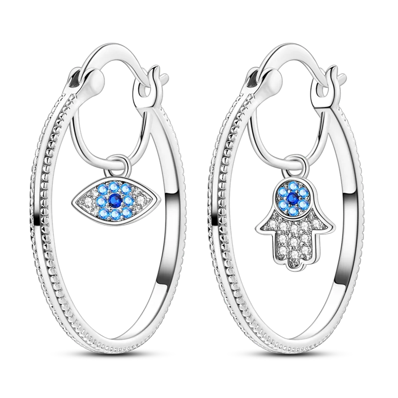 Elegantly Shaped Sparkling Pave Earrings