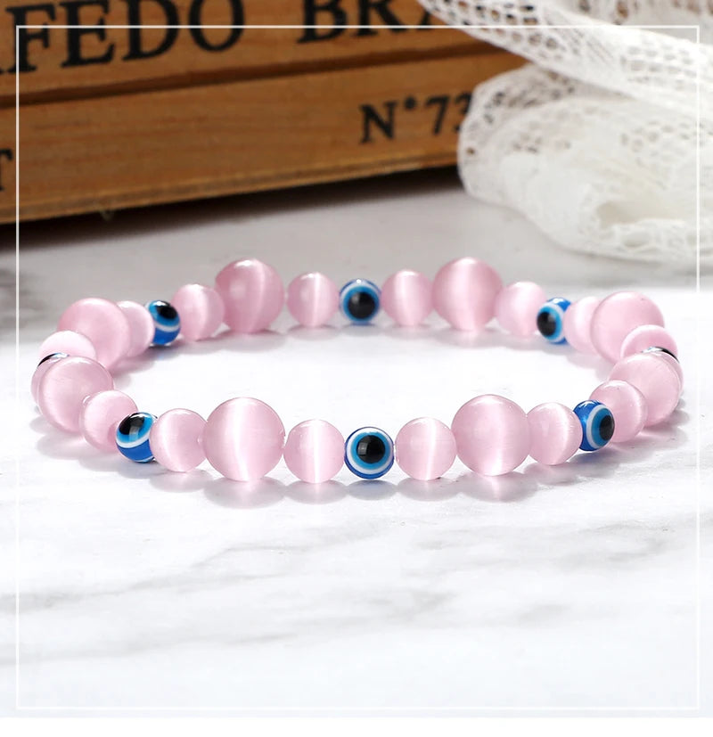 Earths Protection Blue Evil Eye Energy Bracelets