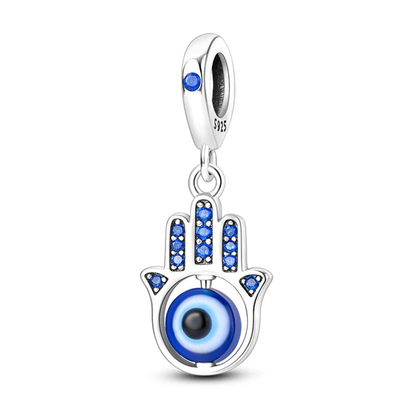 Sparkling Horus Eye Best Wishes Lucky Charms Pendants