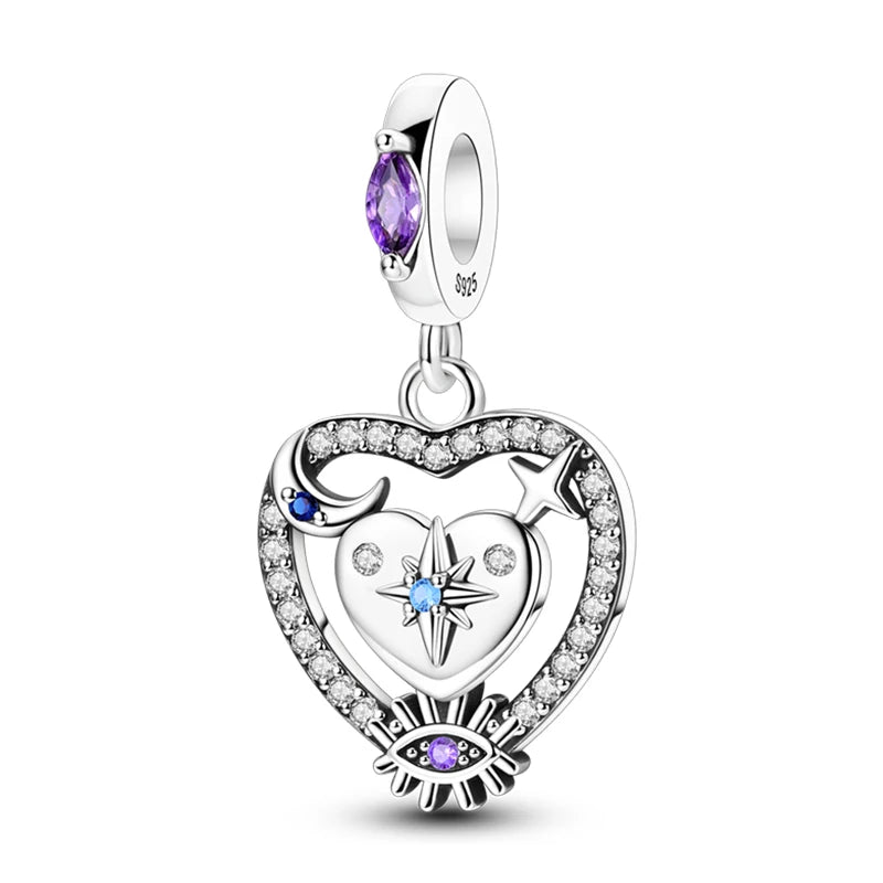 Sparkling Horus Eye Best Wishes Lucky Charms Pendants