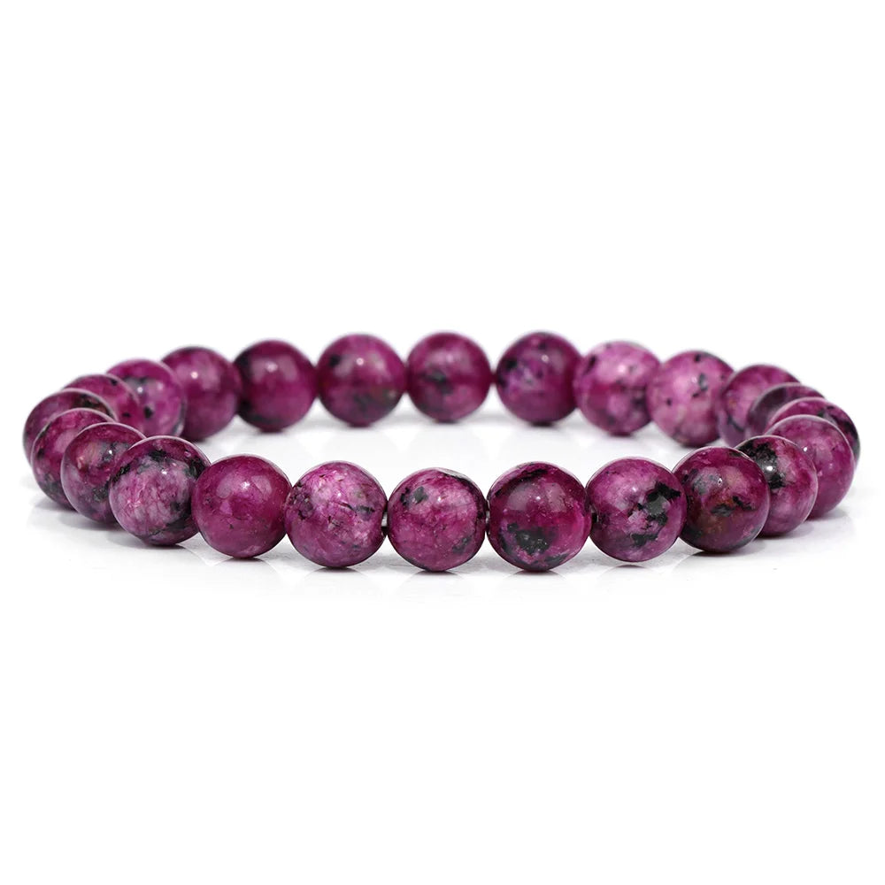 Royal Fire Dragon Purple Stone Bracelets