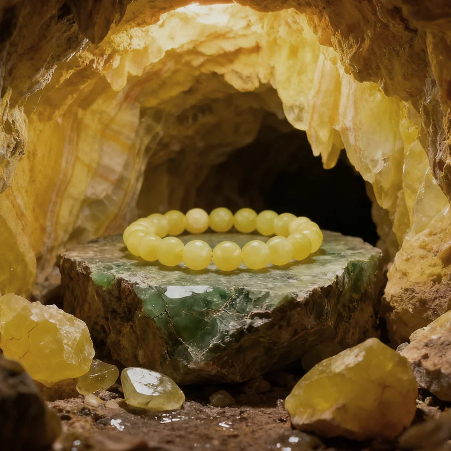 Original Beautiful Crystal Cave Natural Stone Bracelets