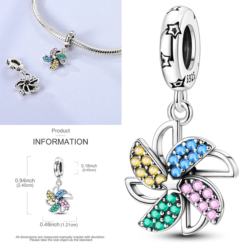 Explore Vibrancy Silver Array Charms Pendants