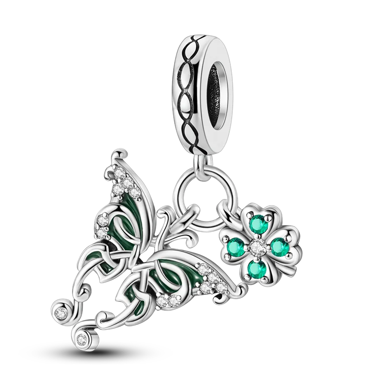 Perfect Occasion Green Series  Pendant Charm Beads
