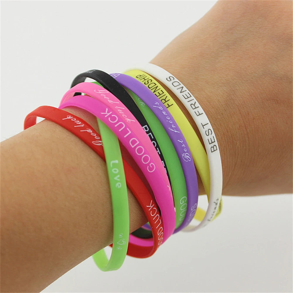 Luminous Motivational Wristband Bracelets