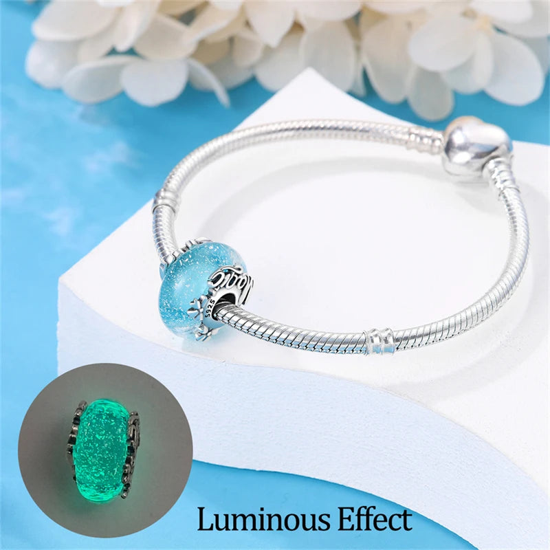 Luminous Glass Charms Beads