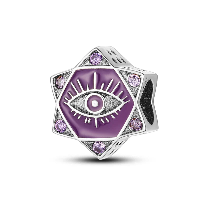 Sparkling Horus Eye Best Wishes Lucky Charms Pendants