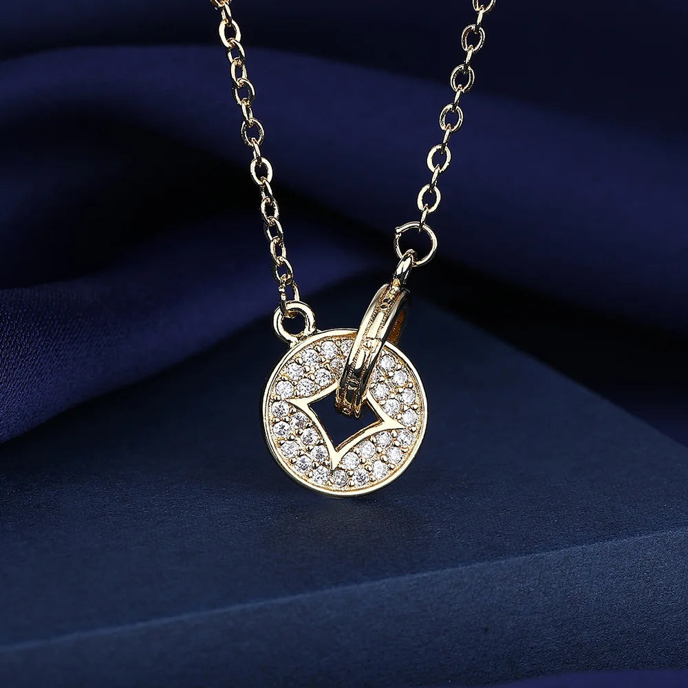 Gorgeous Sparkling Elegant Pendent Necklaces