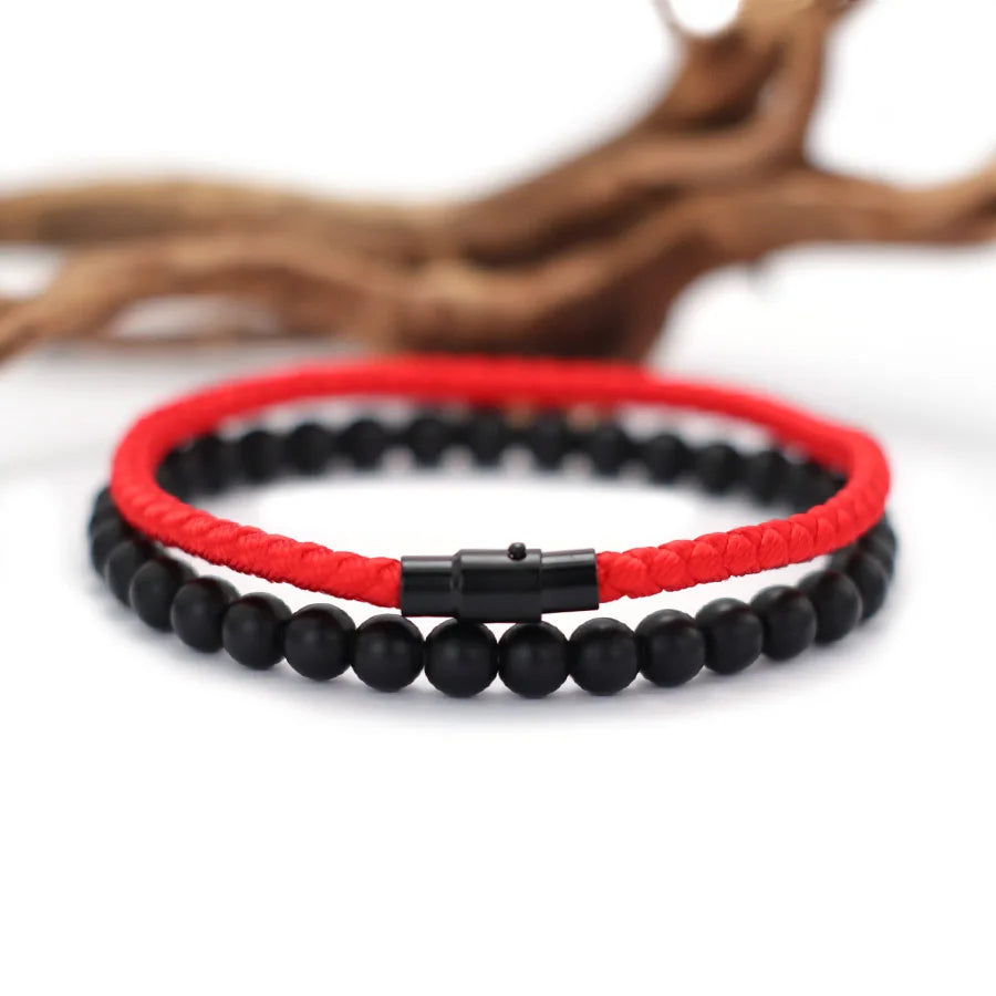 Premium Keel String Healing Bead Bracelet Sets