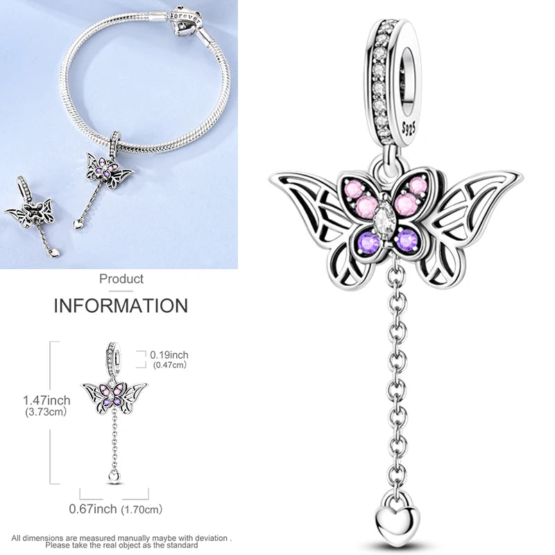 Explore Vibrancy Silver Array Charms Pendants