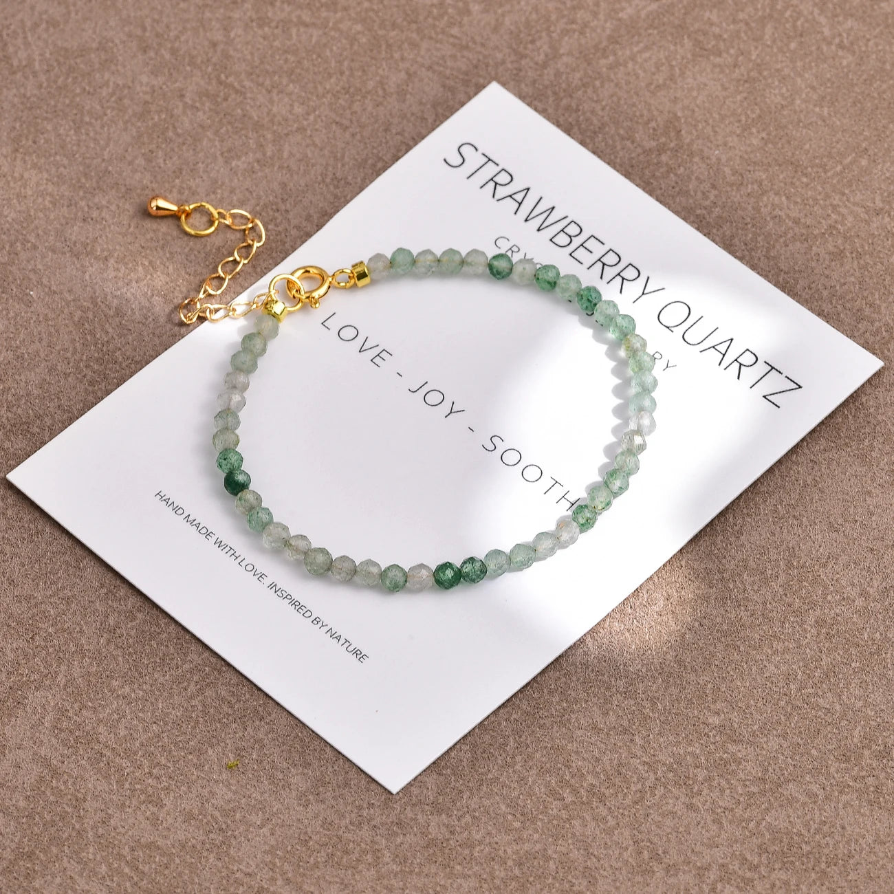 Dainty Healing Crystal Modern Design Bracelets