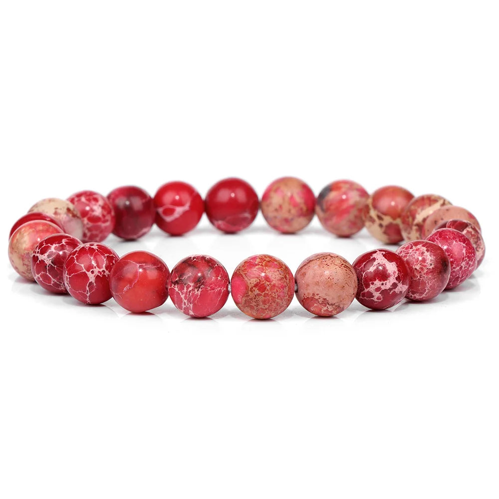 Pink Series 2 Natural Stone Bracelets