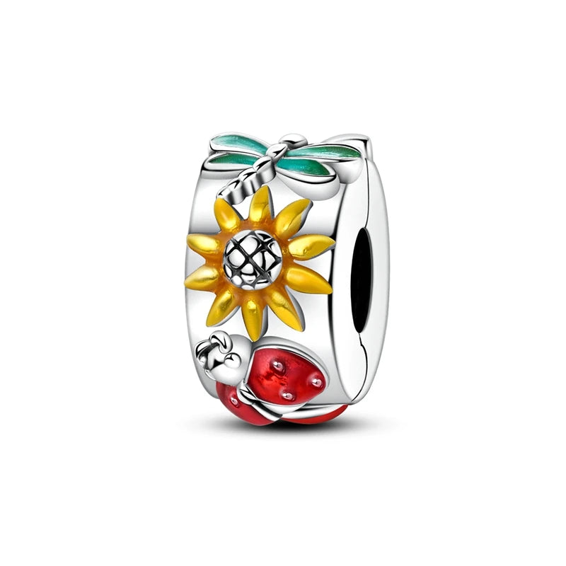 Red Cherry Strawberry Heart Warming Charm Pendants