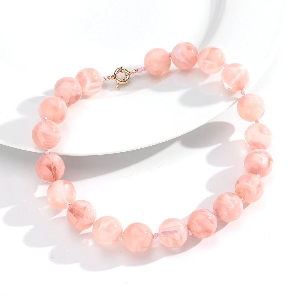 Vintage Paris Beads Choker Necklaces