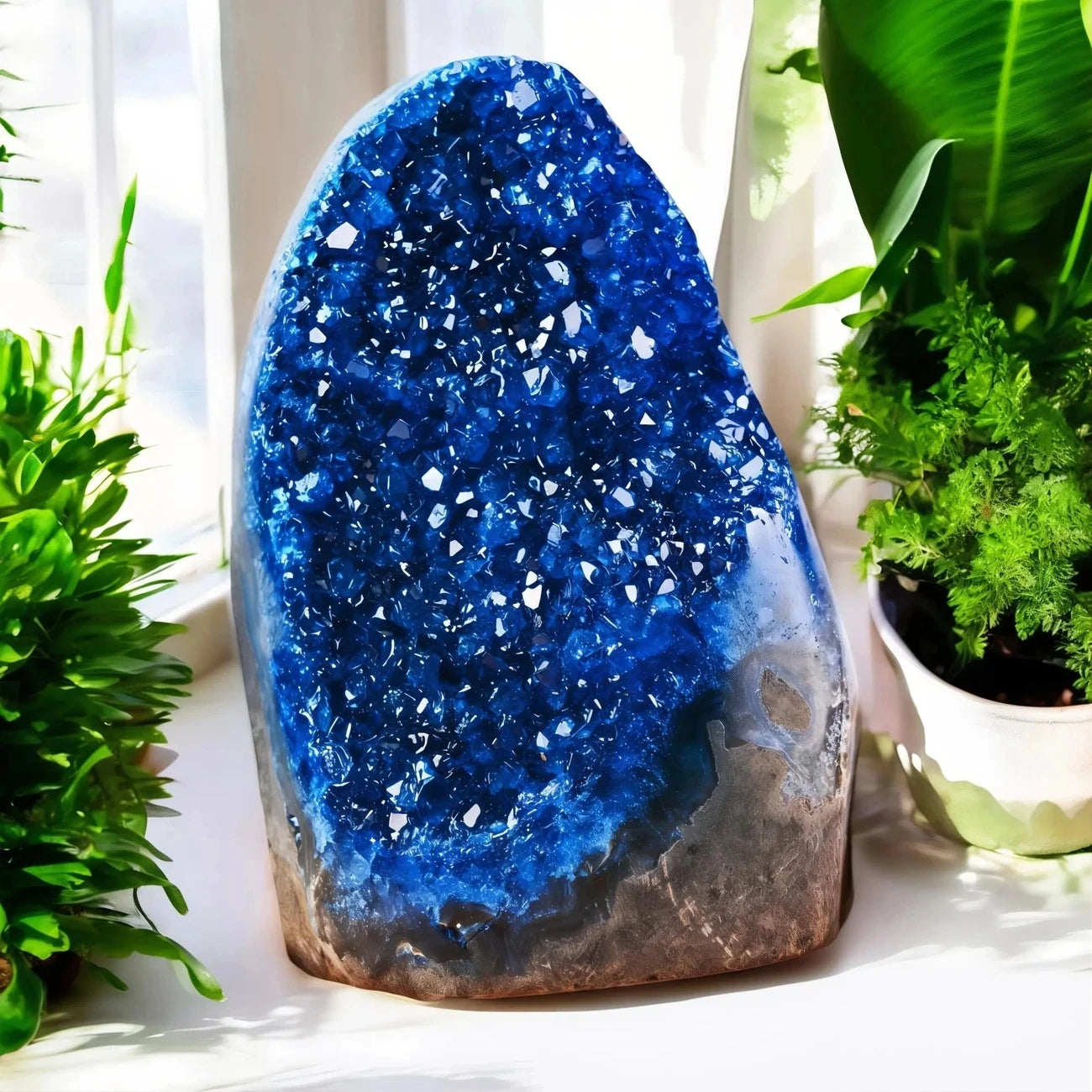 Sapphire Stunning Blue Crystal Cluster