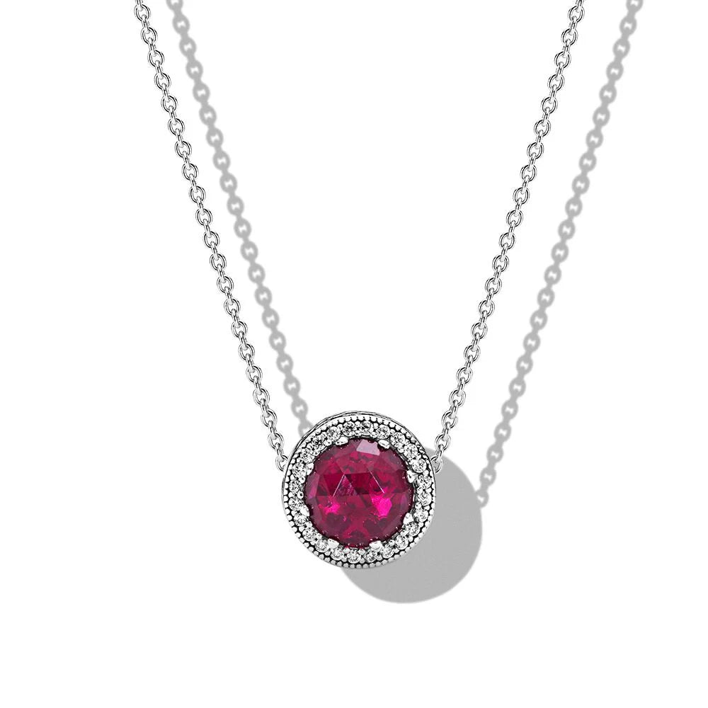 New Heart Shaped Daisy Charm Pendant Necklace