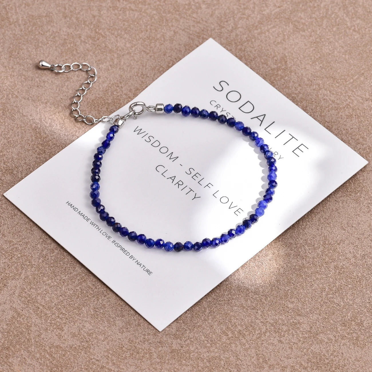 Dainty Healing Crystal Modern Design Bracelets