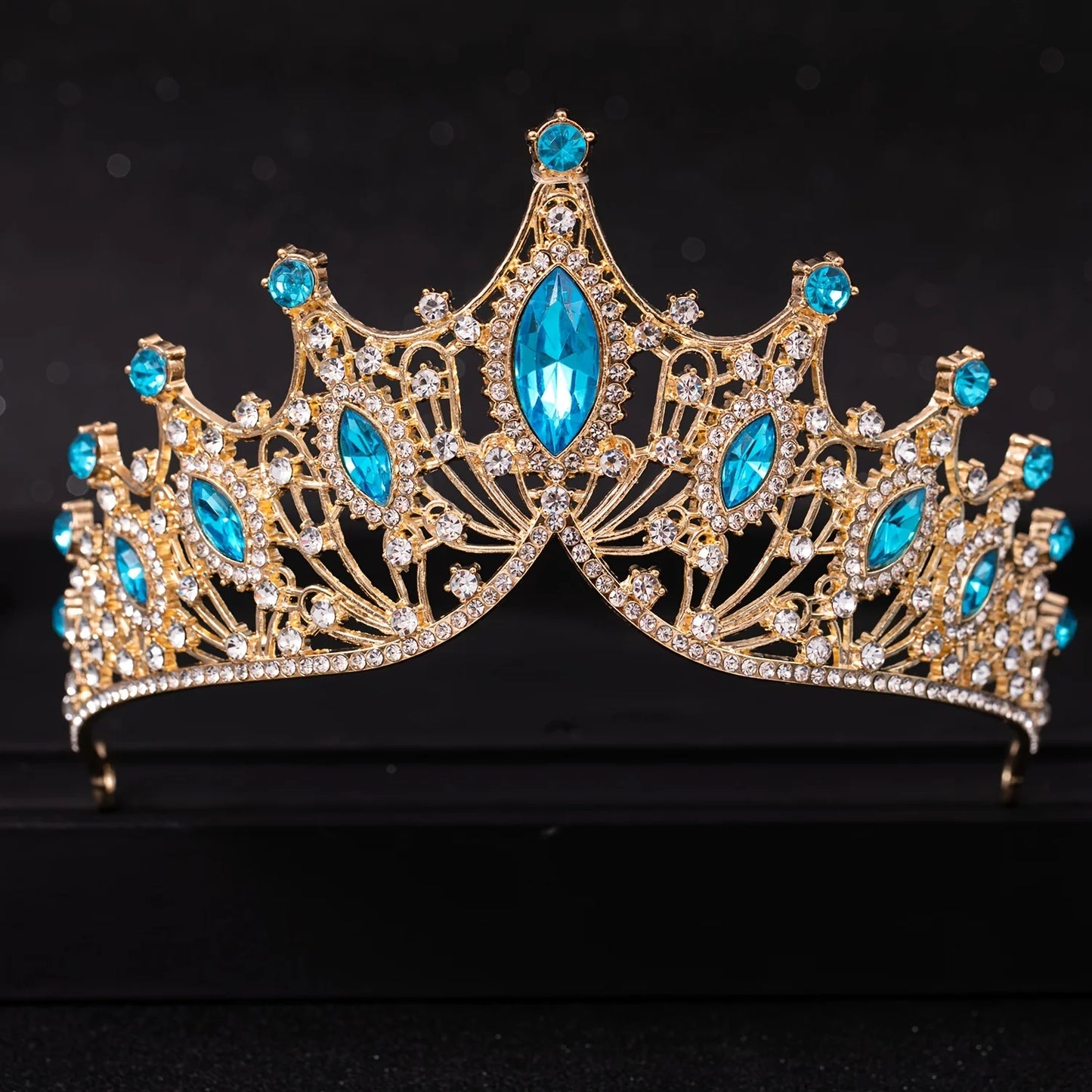 Royal Crystal Bridal Tiara Crowns
