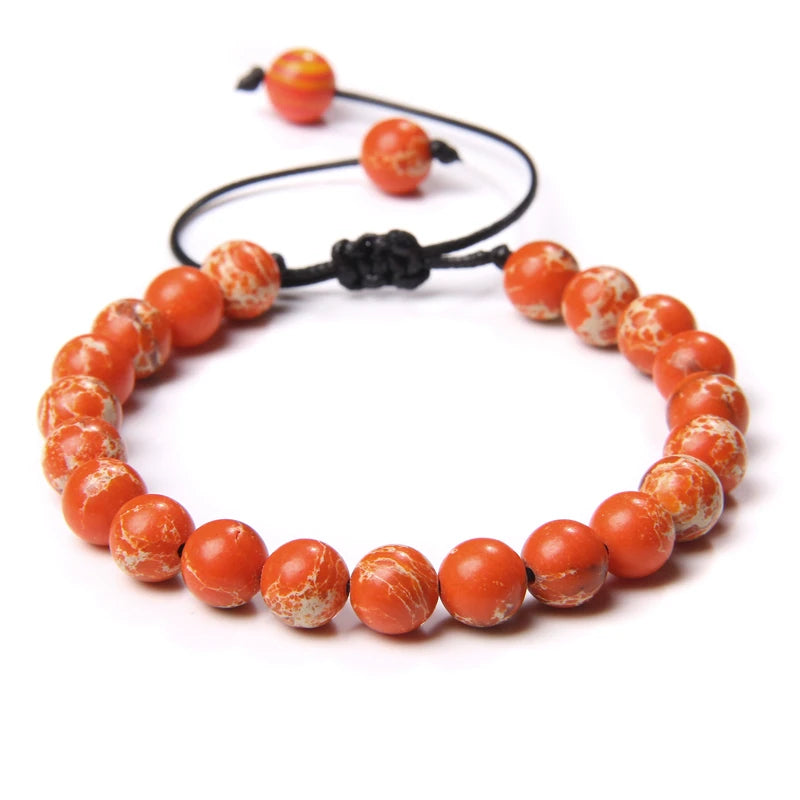 Couple Distance Energy Bracelets Natural Stone Healing