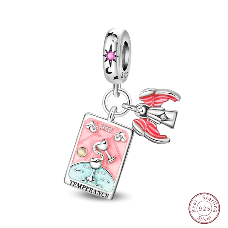 Magic Tarot Sun Moon Stars Charms Pendants