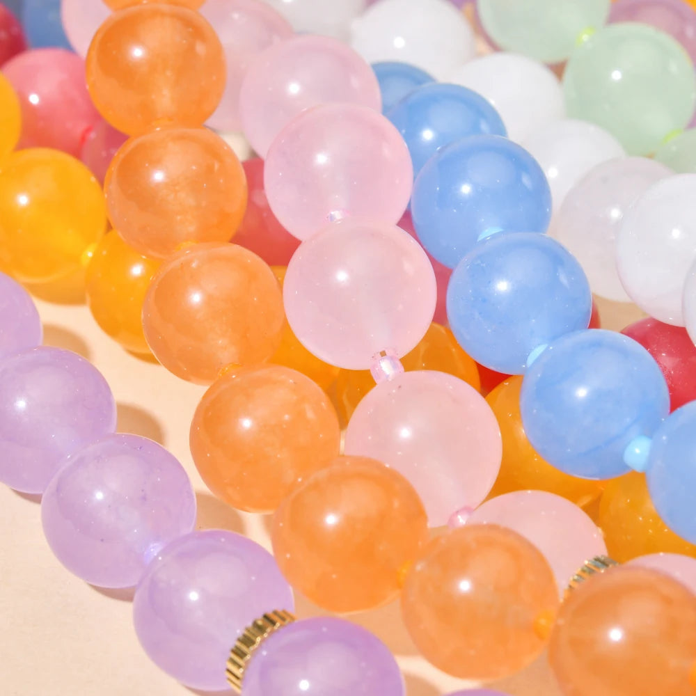 Mesmerizing Multicolored Agate Natural Stone Necklace