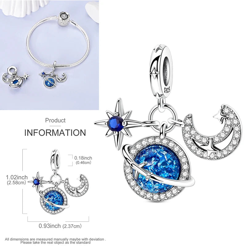 Explore Vibrancy Silver Array Charms Pendants