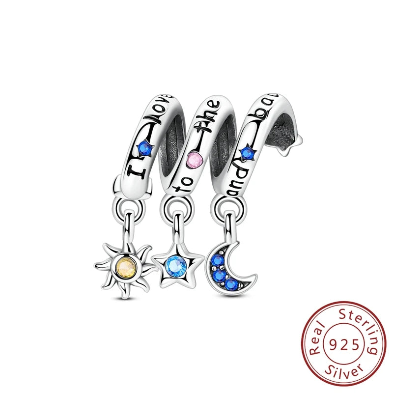 Summer Ocean Blue Pendant Charms