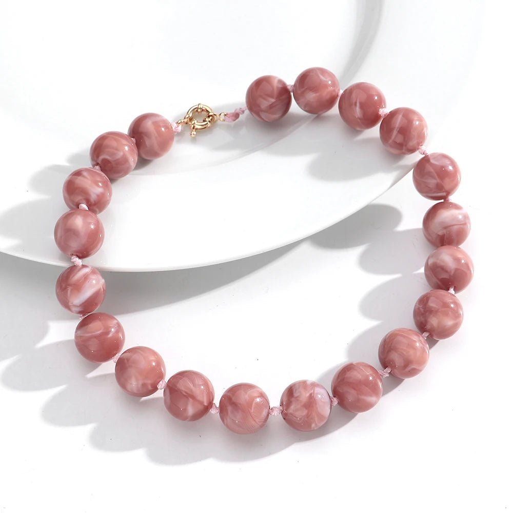 Vintage Paris Beads Choker Necklaces