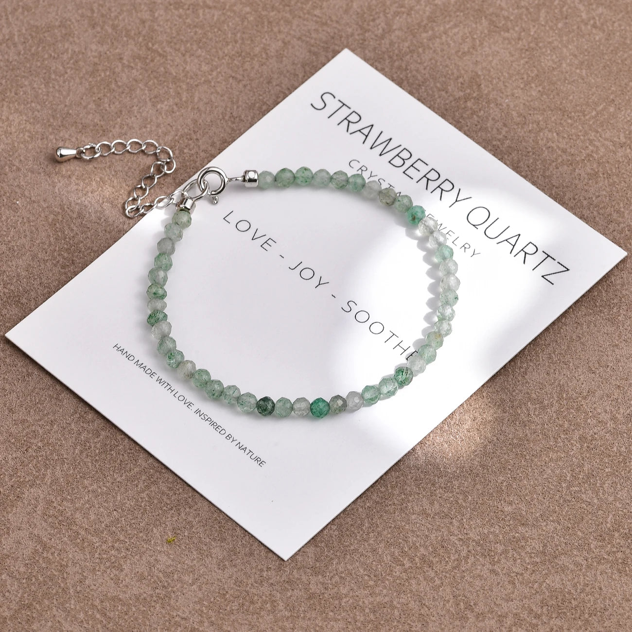 Dainty Healing Crystal Modern Design Bracelets