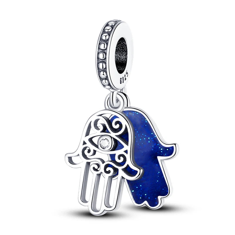 Sparkling Horus Eye Best Wishes Lucky Charms Pendants