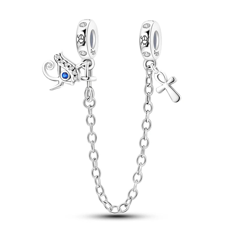 Sparkling Horus Eye Best Wishes Lucky Charms Pendants