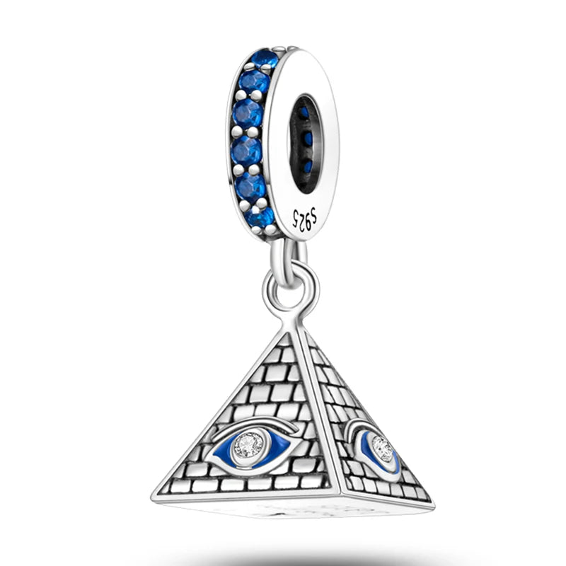 Sparkling Horus Eye Best Wishes Lucky Charms Pendants