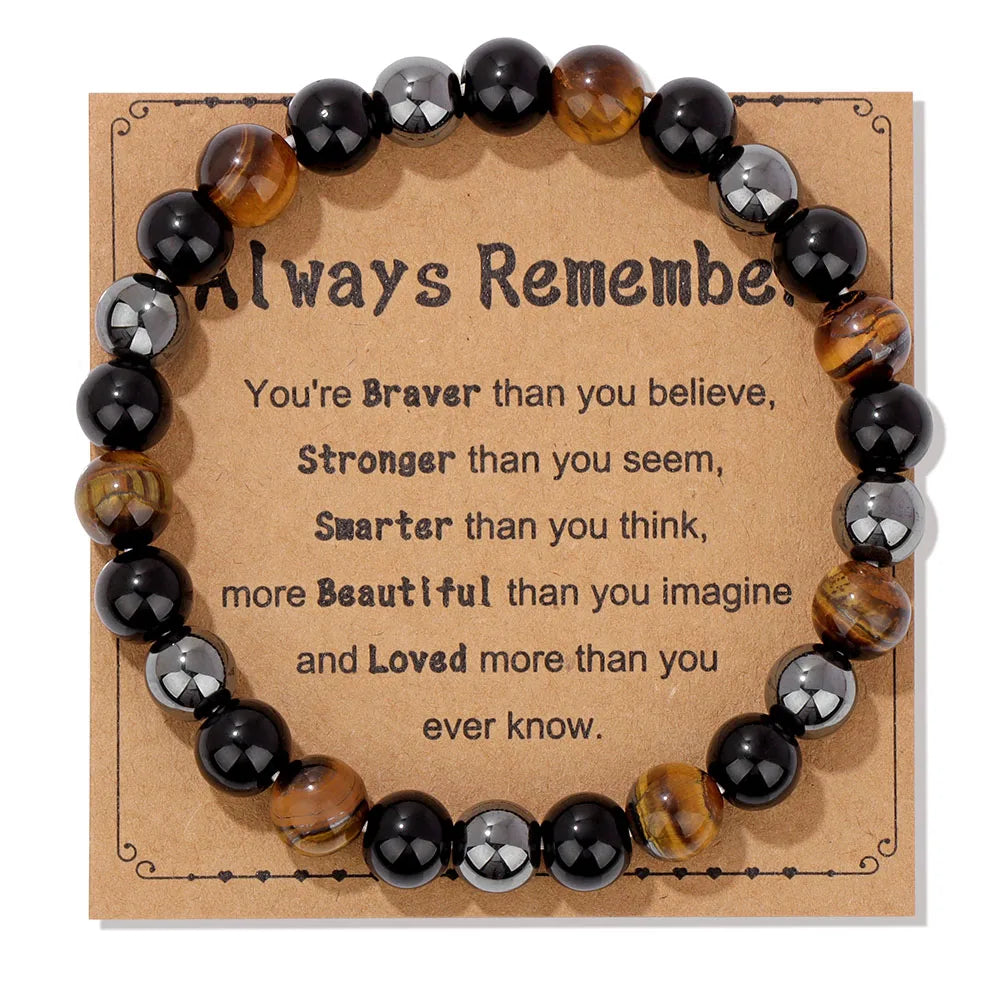 Teachers Appreciation Prosperity Bracelet With Card