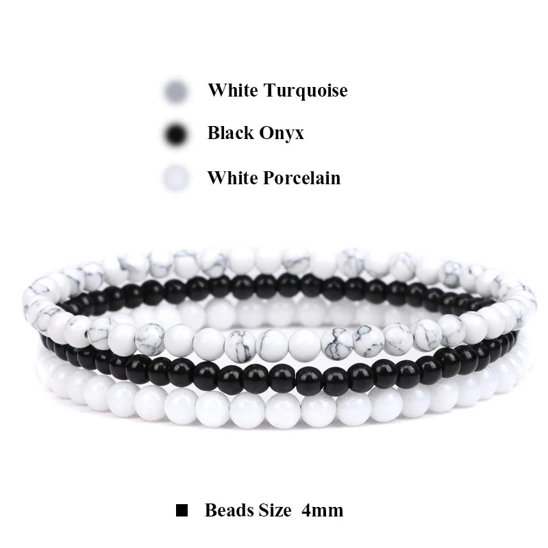 Mix Match 3pcs Beads Bracelets Sets