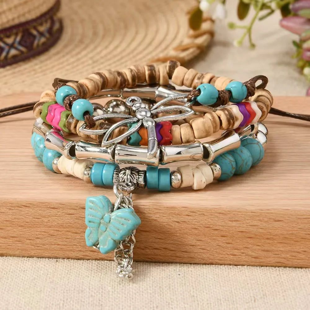 Western Smooth Country Charm Bracelets