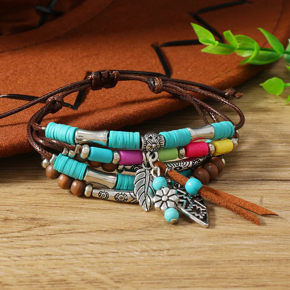 Western Smooth Country Charm Bracelets